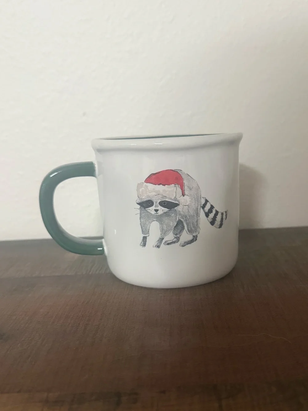 Rae Dunn ‘Bah Humbug’ Raccoon Mug